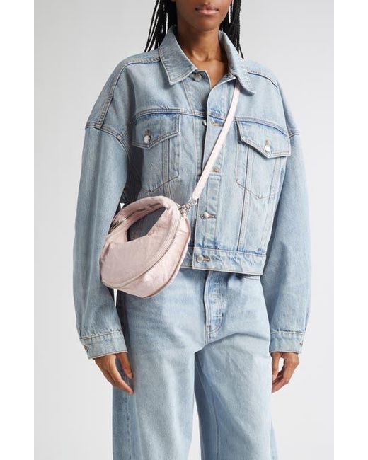 Alexander Wang Pink Mini Twist Memory Leather Handbag