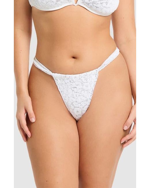 Bondeye White Georgia Bikini Bottoms