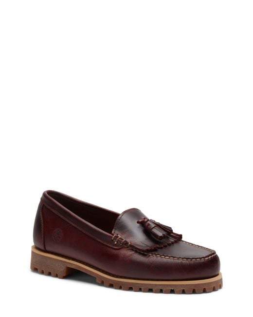 Timberland Brown Authentic Tassel Loafer for men