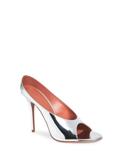 AMINA MUADDI White Anok Metallic Sandal