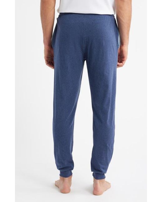 Boss Blue Mix Match Stretch Cotton Pajama Pants for men