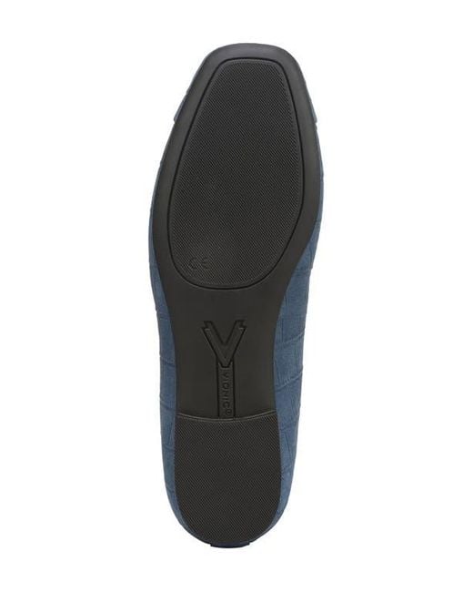 Vionic Blue Klara Cap Toe Ballet Flat