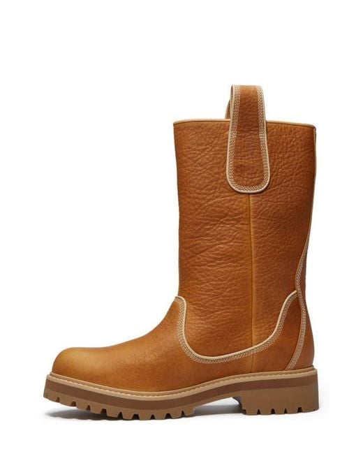 Timberland Brown Vibram Waterproof Tall Pull-On Boot for men