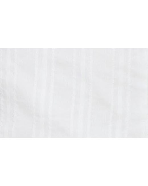Princess Polly White Fyrie Lace Trim Recycled Cotton Crop Top