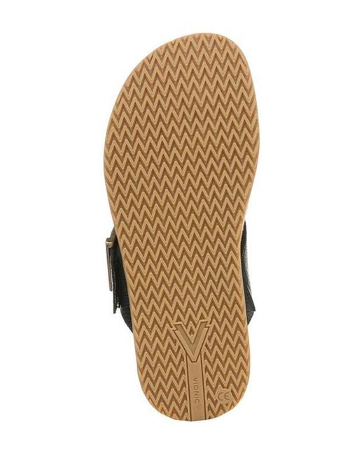 Vionic Black Emma Flip Flop