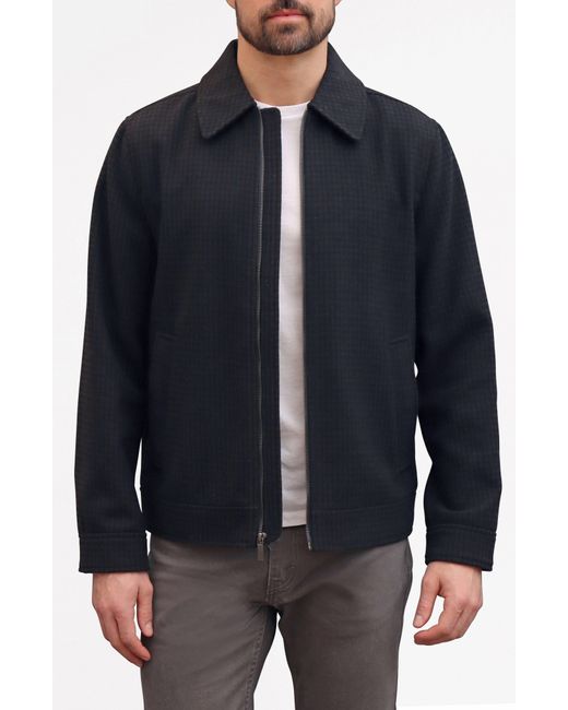 Bagatelle Black Zip Up Blouson Jacket for men