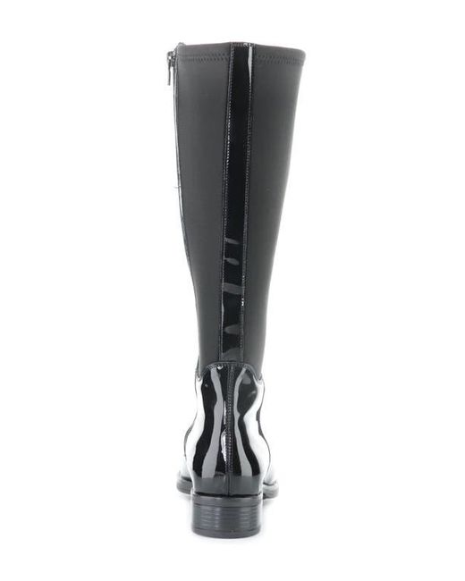 Bos. & Co. Black Aero Waterproof Knee High Boot