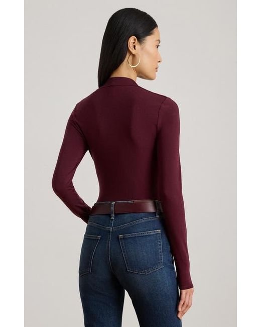 Ralph Lauren Red Ranier Jersey Top