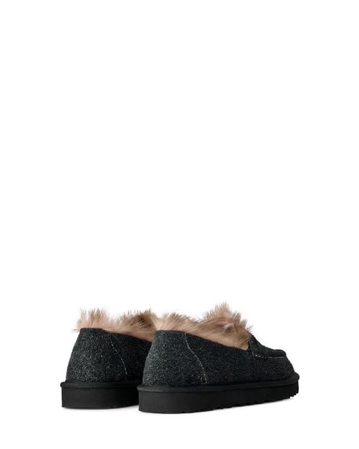 Ugg Black Ellis Wool Loafer