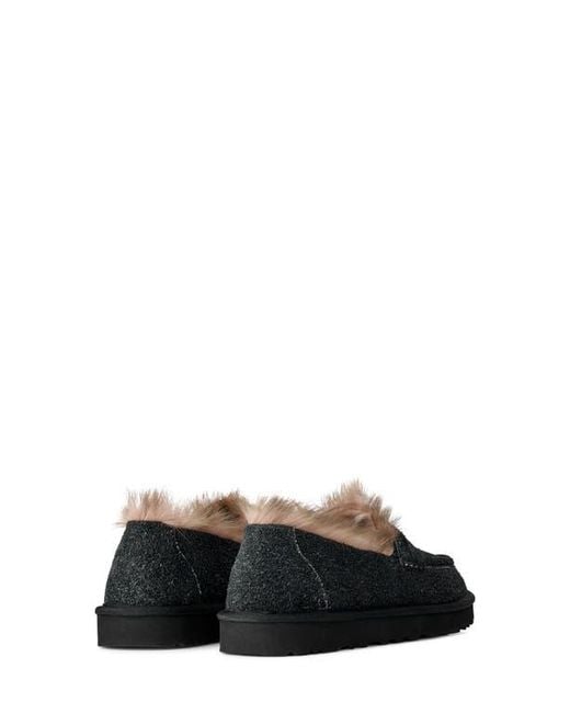Ugg Black Ellis Wool Loafer