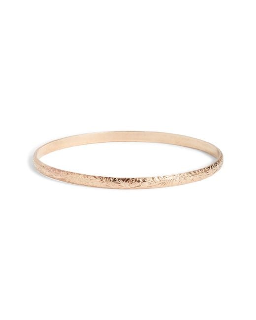 Nashelle White Flora Bangle