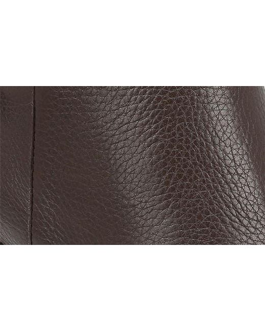 Vionic Brown Vynn Plain Toe Bootie