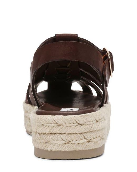 Steve Madden Brown Marlin Espadrille Fisherman Sandal