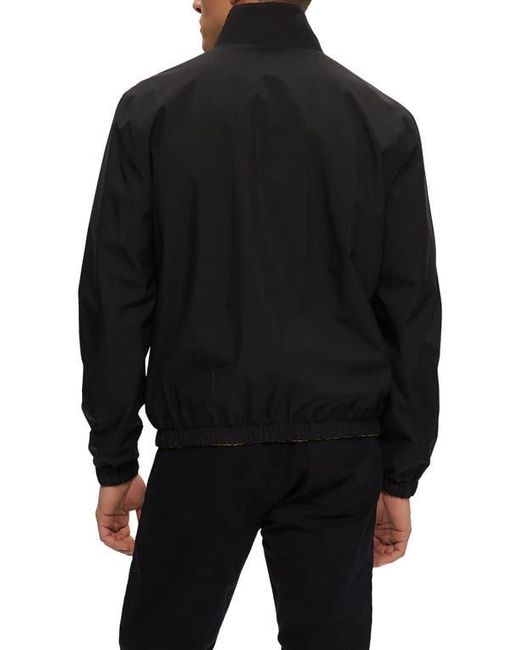 Gorski Black Reversible Zip Jacket for men