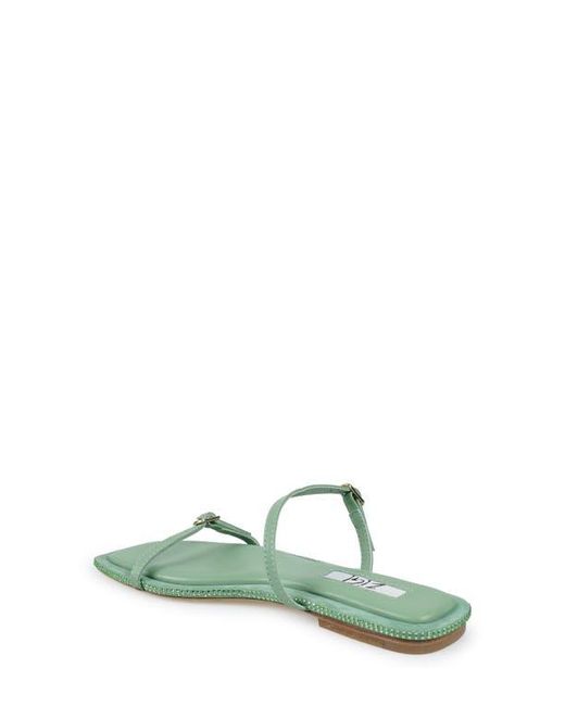 Zigi Green Two-Strap Sandal