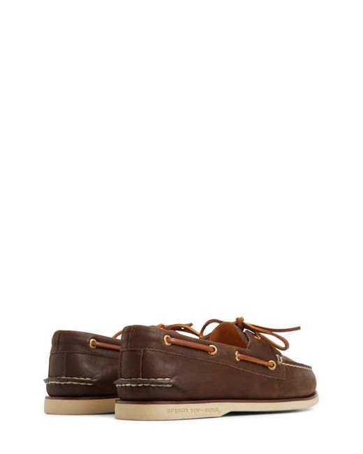 Sperry Top-Sider Brown Cup Authentic Original 2-Eye Boat Shoe for men