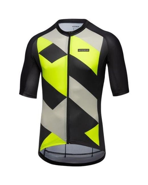 Gore Wear Yellow Spirit Signal Jersey for men