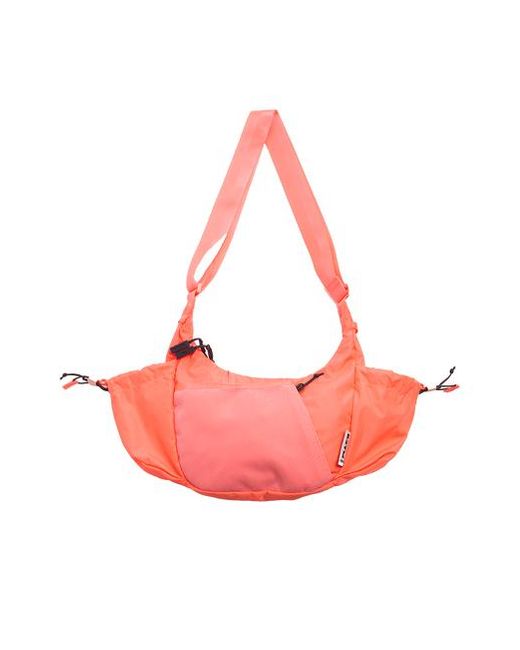 BABOON TO THE MOON Pink Crescent Crossbody Bag