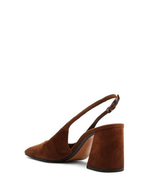 SCHUTZ SHOES Brown Leia Slingback Pump