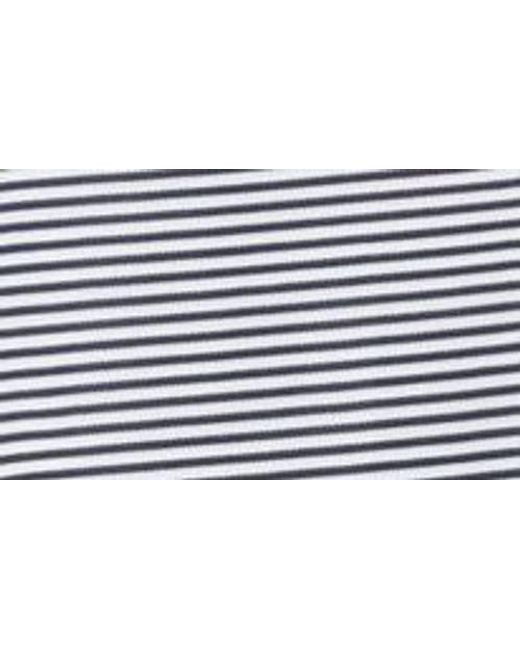 Johnnie-o Blue Dru Stripe Performance Polo for men