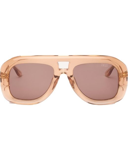 DEZI Pink Pusha 55Mm Shield Sunglasses