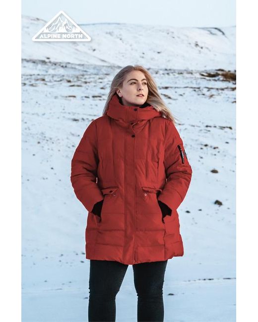 Alpine North Red Kootney Plus Size