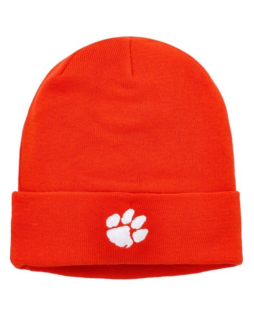 Nike Red Clemson Tigers Tonal Logo Cuffed Knit Hat At Nordstrom for men