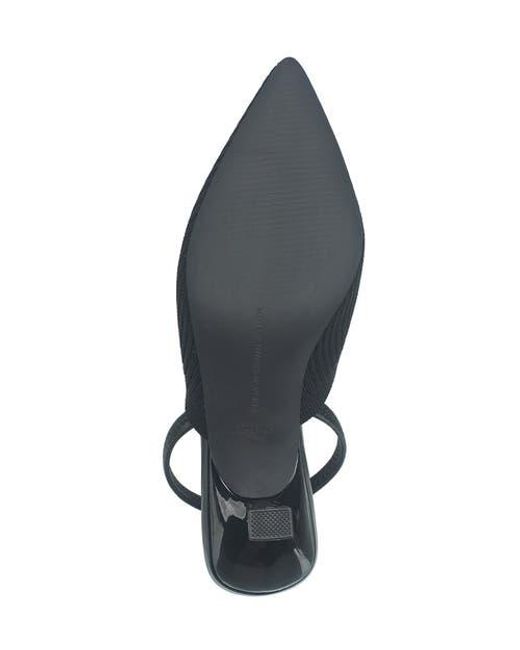French Connection Blue Ladies Coco Slingback Kitten Heel