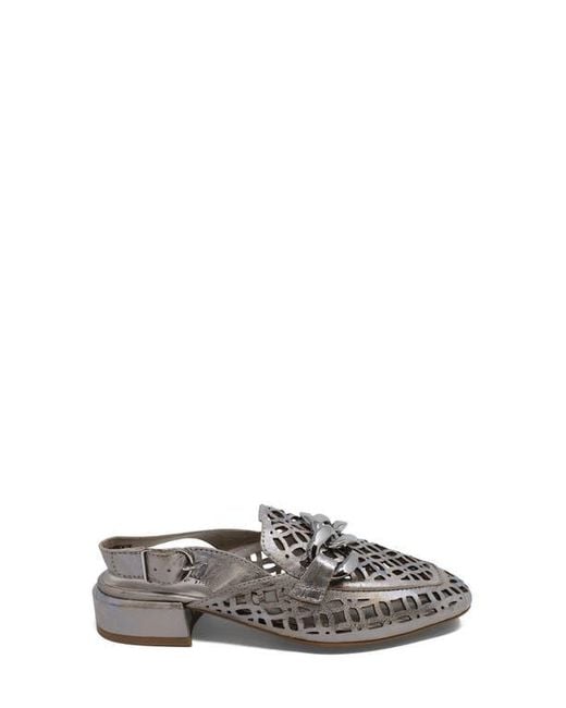 DJANGO & JULIETTE Gray Vooper Slingback