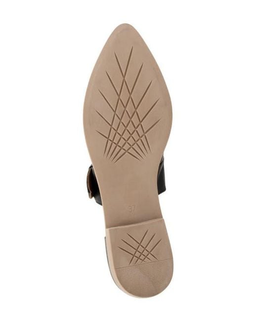 BUENO Black Brittany Pointed Toe Flat