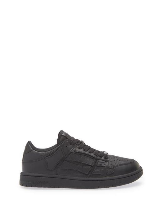 Amiri Black Skeleton Low Top Sneaker for men