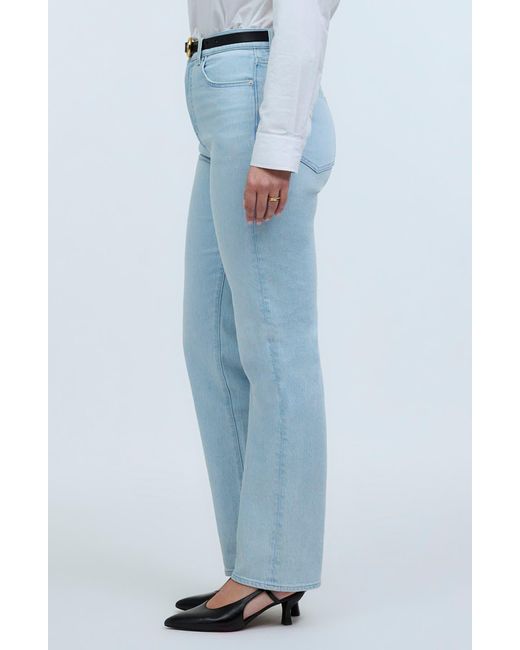Madewell Blue The '90s Straight Jeans