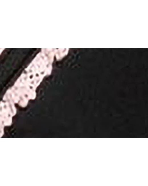 Edikted Black Mandy Triangle Bikini Top