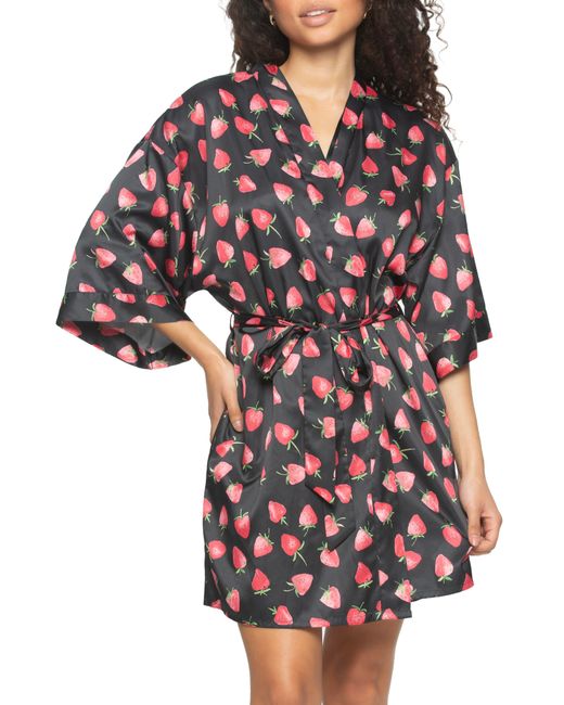 Black Bow Red Muse Robe