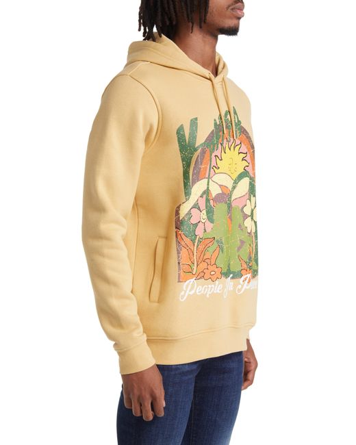 Kappa Blue Authentic Archer Graphic Hoodie for men