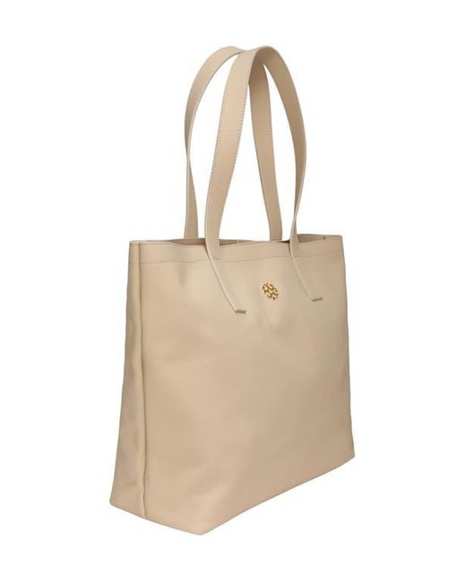 Gorski Natural Leather Tote Bag With Removable Zipped Pouch