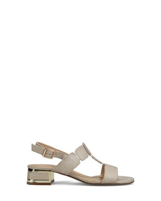 Vaneli Multicolor Hatty Metallic Slingback Sandal