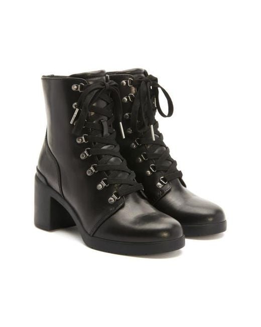 ABEO Black Metropolis Lace Boot