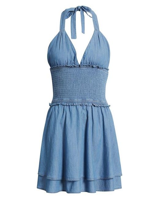 bp denim dress Belle Midi Dress Indigo Denim 16 / Indigo Denim