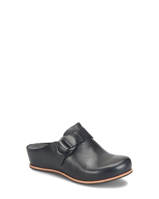 Kork-Ease Gray Kori Platform Wedge Mule