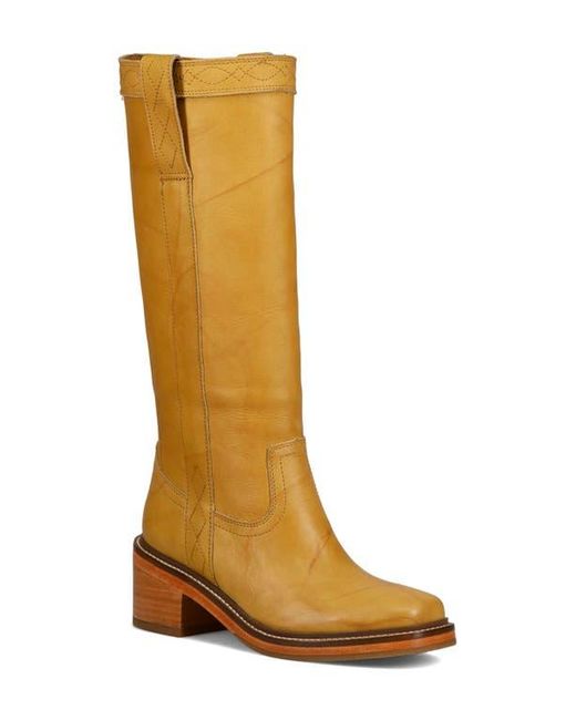 Frye Brown Kate Block Heel Boot