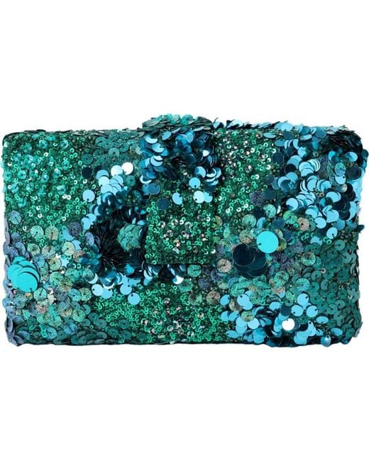 Simitri Blue Garnet Kitsch Clutch