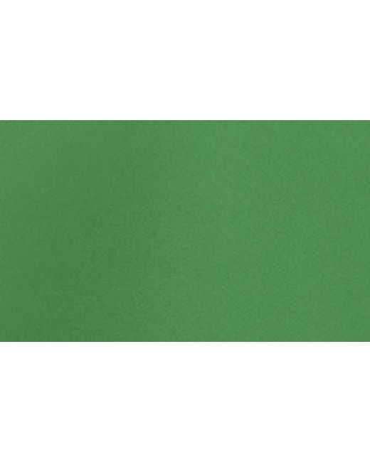 Kay Unger Green Blossom Embroidery Detail Cocktail Dress