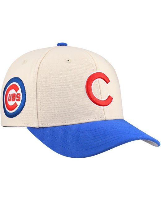Mitchell & Ness Blue Chicago Cubs Pro Crown Adjustable Hat At Nordstrom for men