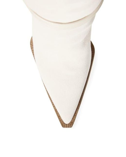 Steve Madden White Kyndall Tall Boot
