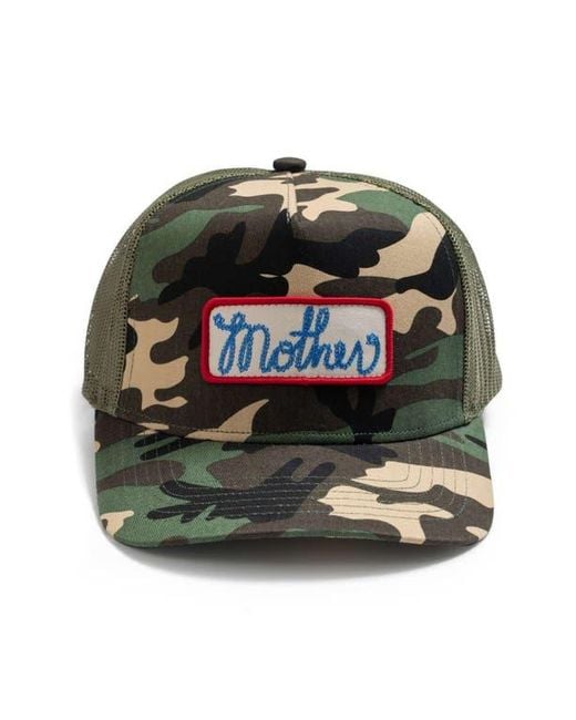 Mother The 10-4 Trucker Hat in Green | Lyst display picture 3
