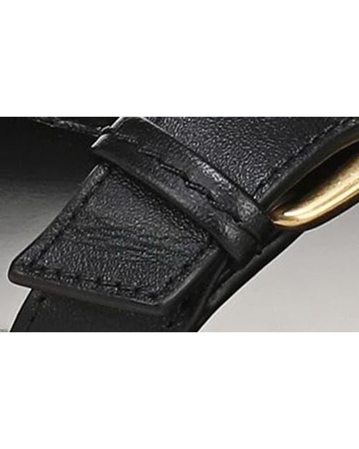Veronica Beard Black Elia Ankle Strap Sandal
