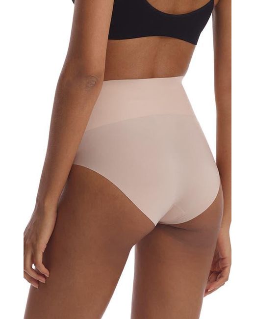 Commando Brown Zone Smoothing High Waist Briefs