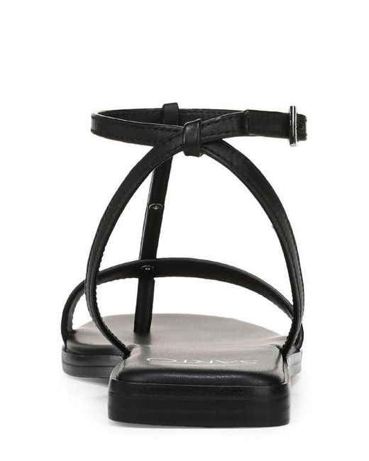 Sarto White Logan Ankle Strap Sandal