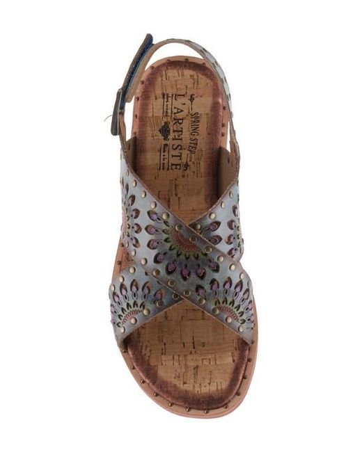 Spring Step Multicolor Crossroads Slingback Sandal